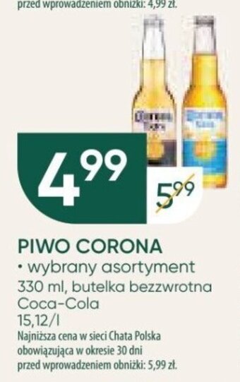 Chata Polska PIWO CORONA 330 ml oferta