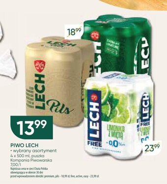 Chata Polska PIWO LECH 4 x 500 ml oferta