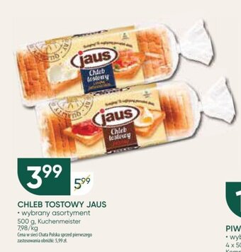 Chata Polska CHLEB TOSTOWY JAUS 500 g oferta