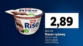 MÜLLER Deser ryżowy 200 g