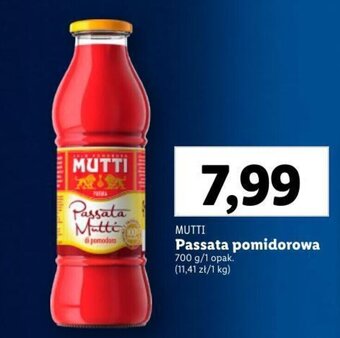 Lidl MUTTI Passata pomidorowa 700 g oferta