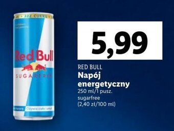 Lidl RED BULL Napój energetyczny 250 ml oferta