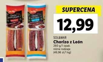 Lidl SOL&MAR Chorizo z León 260 g oferta
