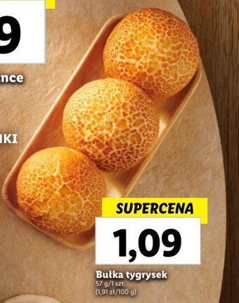 Lidl Bułka tygrysek 57 g oferta