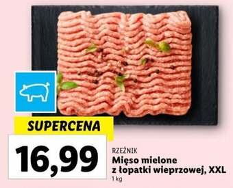 Lidl RZEŹNIK Mięso mielone z łopatki wieprzowej, XXL 1 kg oferta