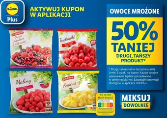 Lidl OWOCE MROŻONE oferta