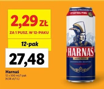 Lidl Harnas 12 x 500 ml oferta