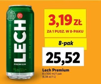 Lidl Lech Premium 8x500ml oferta