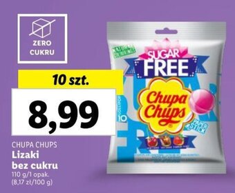 CHUPA CHUPS Lizaki bez cukru 110 g