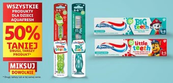 Lidl WSZYSTKIE PRODUKTY DLA DZIECI AQUAFRESH oferta