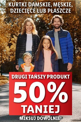 Lidl KURTKI DAMSKIE MĘSKIE DZIECIĘCE LUB PŁASZCZE oferta