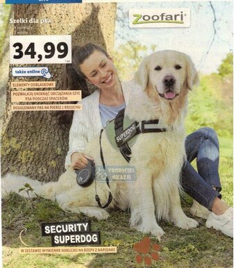 Lidl Zoofari Szelki dla psa oferta