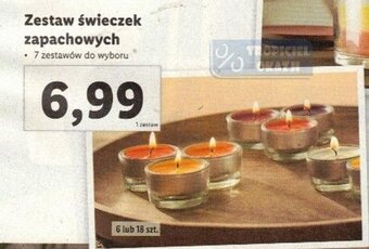 Lidl Zestaw świeczek zapachowych 6 szt. oferta