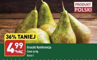 ALDI Gruszki Konferencja 1kg oferta