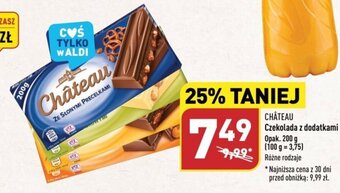 ALDI CHÂTEAU Czekolada z dodatkami 200g oferta