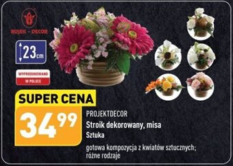 ALDI PROJEKTDECOR Stroik dekorowany, misa oferta