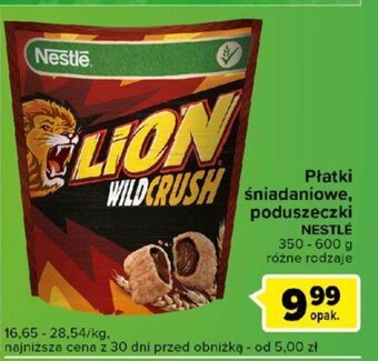 Carrefour Płatki śniadaniowe, poduszeczki NESTLÉ 350-600 g oferta