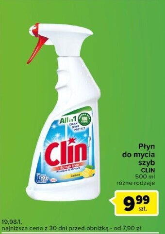Carrefour Płyn do mycia szyb CLIN 500 ml oferta