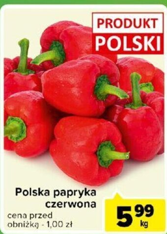 Carrefour Polska papryka czerwona 1 kg oferta