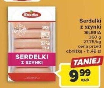 Carrefour Serdelki z szynki SILESIA 360 g oferta
