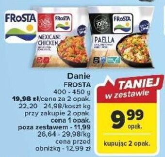 Carrefour Danie FROSTA 400-450 g oferta