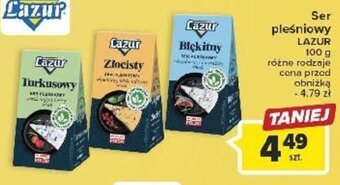 Carrefour Ser pleśniowy LAZUR 100 g oferta