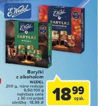 Carrefour Baryłki z alkoholem WEDEL 200 g oferta