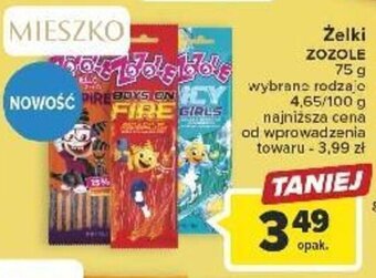 Carrefour Żelki ZOZOLE 75 g oferta