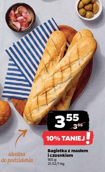 Netto Bagietka z masłem ziołowym oferta