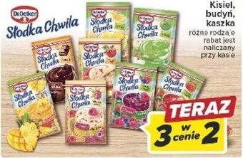 Carrefour Dr. Oetker Kisiel budyń kaszka oferta
