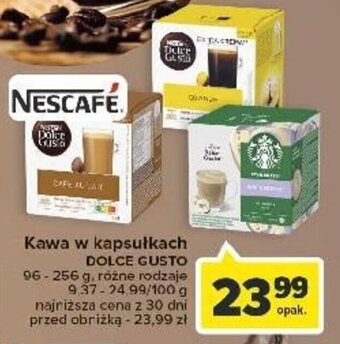 Carrefour NESCAFÉ Kawa w kapsułkach DOLCE GUSTO 96 - 256 g oferta