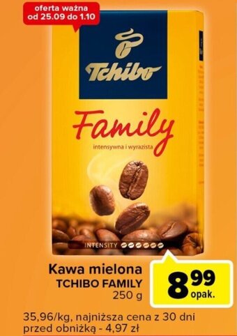 Carrefour Express Kawa mielona TCHIBO FAMILY 250 g oferta