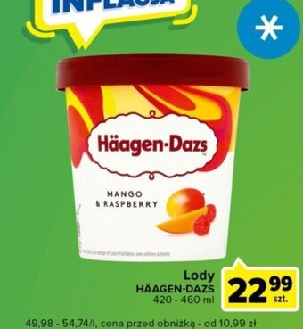 Carrefour Express Lody HÄAGEN-DAZS 420-460ml oferta