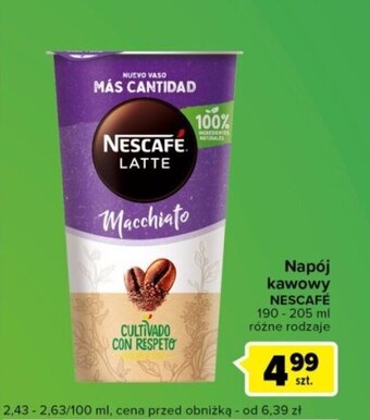 Carrefour Express Napój kawowy NESCAFÉ 190 - 205ml oferta