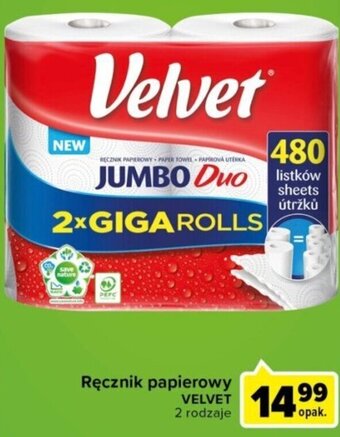 Carrefour Express Ręcznik papierowy VELVET oferta
