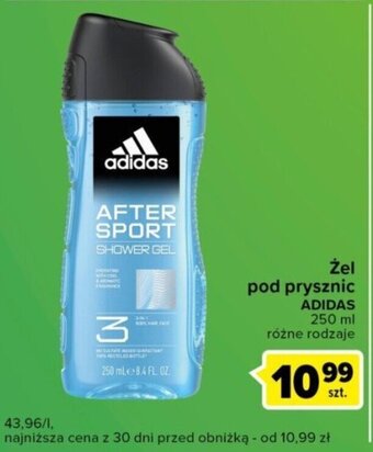 Carrefour Express Żel pod prysznic ADIDAS 250 ml oferta