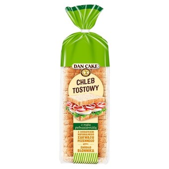 Sklep Polski Dan cake chleb tostowy z mąką pełnoziarnistą 500 g oferta