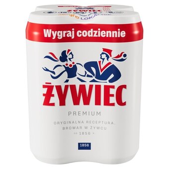 Sklep Polski Żywiec piwo jasne 4 x 500 ml oferta