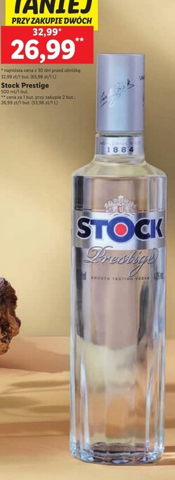 Lidl Wódka stock oferta