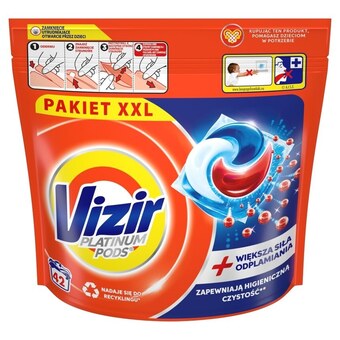 Lidl Vizir platinum pods do kolorowych ubrań kapsułki do prania, 42 prań oferta