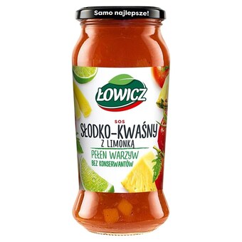 Gama Łowicz sos słodko-kwaśny z limonką 500 g oferta