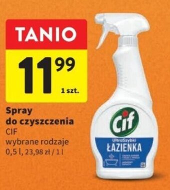 Intermarche Spray do czyszczenia CIF 0,5 l oferta