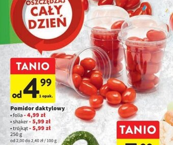 Intermarche Pomidor daktylowy folia 250 g oferta