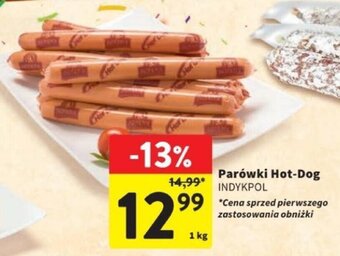 Intermarche Parówki Hot-Dog INDYKPOL 1 kg oferta