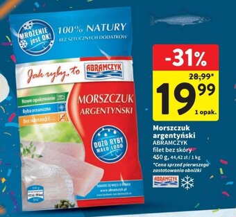 Intermarche Morszczuk argentyński ABRAMCZYK 450 g oferta