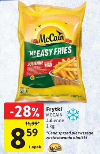 Intermarche Frytki McCain 1 kg oferta