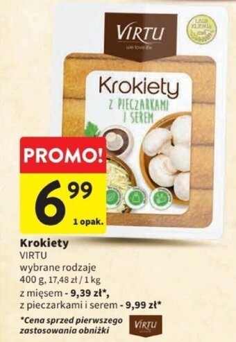 Intermarche Krokiety VIRTU 400 g oferta
