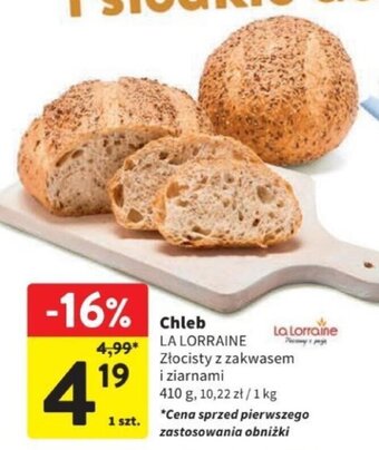 Intermarche Chleb LA LORRAINE 410 g oferta