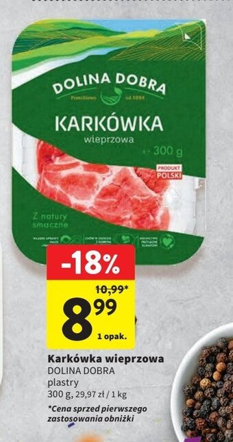 Intermarche Karkówka wieprzowa oferta