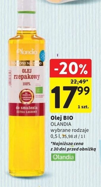 Intermarche Olej rzepakowy oferta